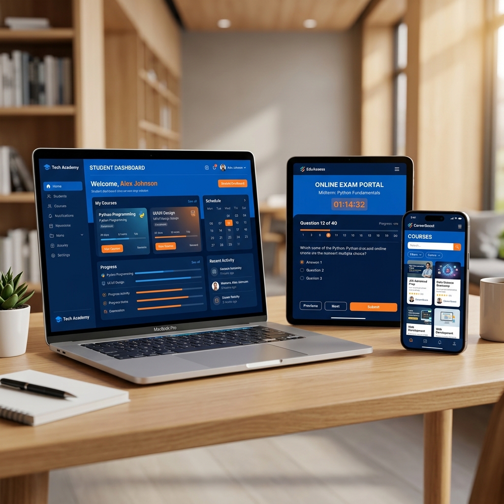 StarXprt SaaS Exam Platform Dashboard